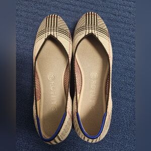 Rothy's Glen Plaid Flats Size 9.5
